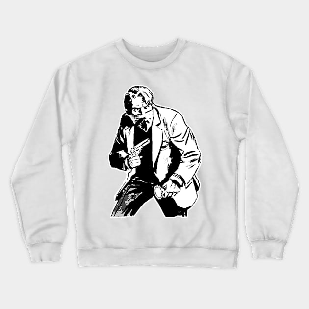 Bad guy thief and fascinator Crewneck Sweatshirt by Marccelus